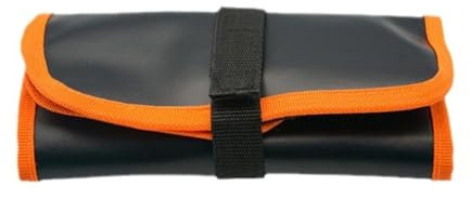 Angelködertasche, 12 Steckplätze, Angeltasche, Köder-Organizer, Köder-Aufbewahrungstasche, wasserdicht, verstellbar, Angelköder, Jig-Tasche, Angelausrüstung(C)