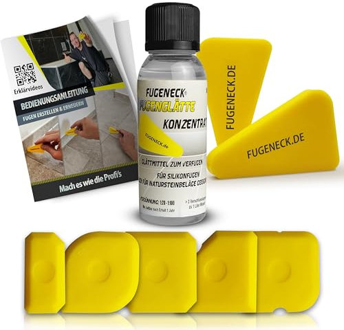 FUGENECK® - Das perfekte Fugenabzieher Set mit allem was du brauchst - Für Anfänger und Profis mit Anleitung (Standardabzieher + 2x FUGENECK)