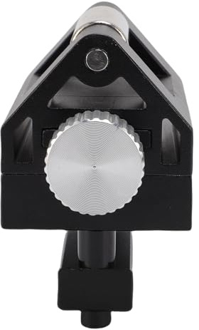 Garosa Sharpening Jig for Wood Chisels and Kitchen Tools, Aluminum Alloy Honing Guide with 4.1in Fixed Angle for Oil Water Stones, Portable Professional Sharpener for Planes and Cutting (Black)