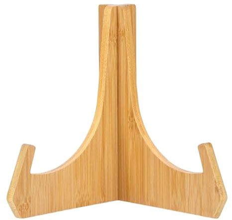 anneratteryer 1 Pezzi Porta Piatti Da Esposizione Cavalletto Da Tavolo Supporto Piatti Esposizione per La Decorazione Di Interni,Può Contenere Libri,Fotografie,Opere d'Arte e Oggetti Simili.