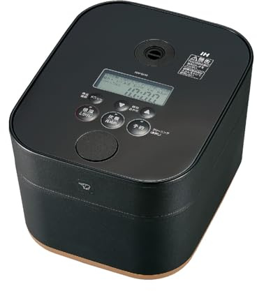 Zojirushi IH NW-SA10-BA Cuiseur à riz (5,5 Go/1,0 l) Noir Produit d'origine japonaise