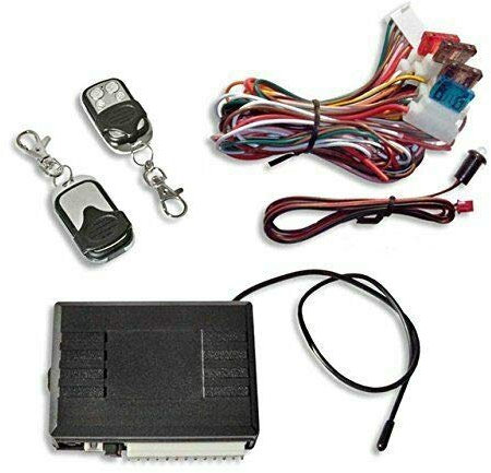 Ricambi auto Kit de verrouillage centralisé universel pour voiture à 2 et 4 portes avec 2 télécommandes 7105-1