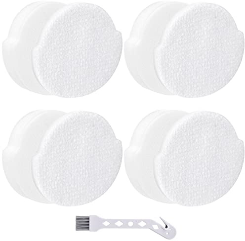 Leadaybetter 4 Pack NZ850UK Foam & Felt Filters Replacement for Shark | Stratos Pet Pro Hoover Lift-Away Upright Vacuum Cleaner NZ850UKT NZ860UK NZ860UKT AZ912UK AZ912UKT AZ913UK AZ913UKT