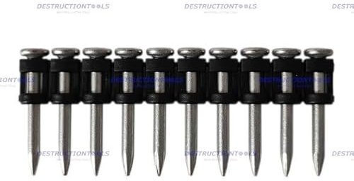 1000x Collated Concrete Nails 27mm - for Spit Pulsa 700, 27, 40, 65 & 800 - C6/27