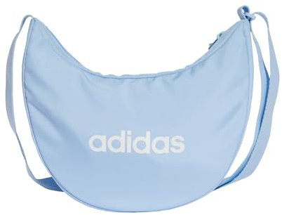 adidas Donna LINEAR ESSENTIALS FESTIVAL BAG, Glow Blue/White, One Size