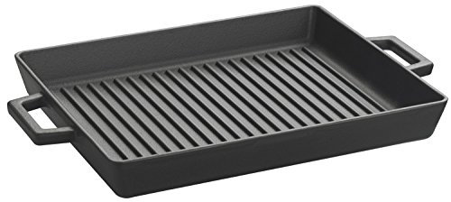 TAFELGRILLPAN M/2 GREPEN 320X260 MM LVECOGT2632T3 MATT BLACK