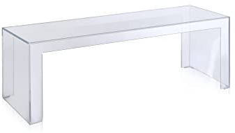 Kartell Invisible Side, Cristallo, H 40 cm