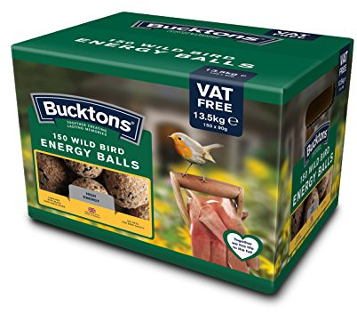 Bucktons Fat/Energy/Suet Balls, Pack of 150, green
