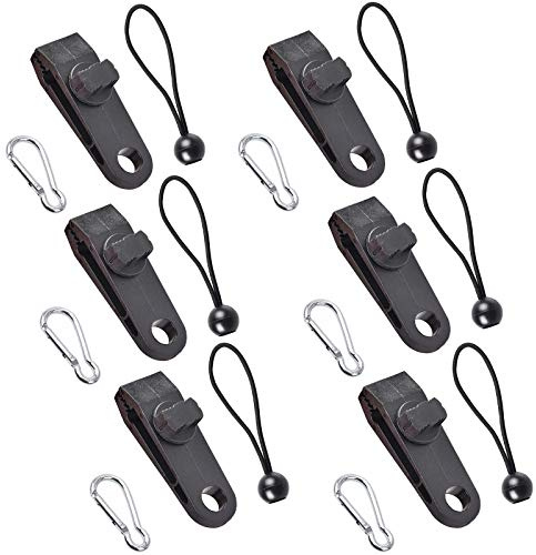 ZYFFHG 6 StüCk Befestigungsclip Zeltplane Clips Zeltclip Markisen Klemme Planenklammern Multifunktion Zeltplane Clips für Zelte Abdeckungen Markisen Banner Bootfahren Gartenarbeit VordäCher