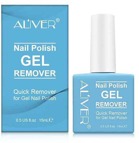 Gel Nail Polish Remover, Fast Gel Polish Remover, Easily Removes Nail Polish within 2-4 Minutes - No Need for Foil, Soaking or Wrapping,15ml