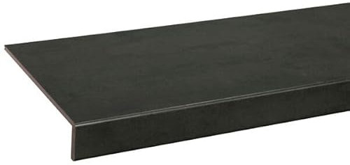 Wovar Trittstufe HDF laminiert Beton Anthrazit 100 x 30 cm - Pro Stück