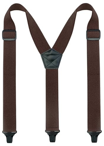 JEMYGINS Herren Outdoor Hosenträger Y-Typ längenverstellbar mit robusten Kunststoffschnallen