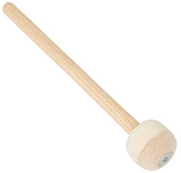 Parliky Trommelschlägel Snare Drum Schlägel mit Filzkopf Holzgriff Langstiel Trommelschlägel für Snare Drum Percussion Zubehör
