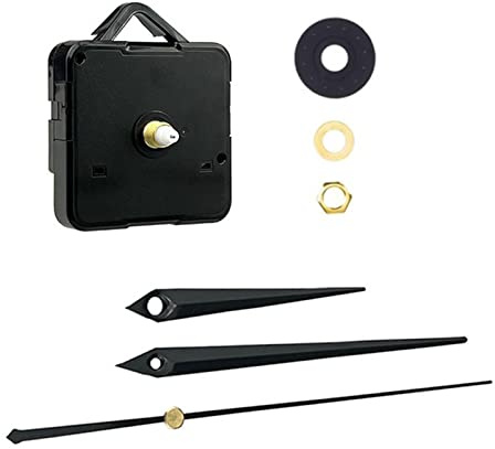 Uhrwerk mit Schaft, langer und kurzer Schaft, Uhrwerk mit Zeigern, batteriebetriebenes Dekor