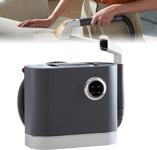 Limpiador A Vapor De Tela con Succión, Limpiador De Manchas De Alfombras De 13 Kpa, Máquina De Limpieza A Vapor con Aspiradora, Pulverización De Vapor A Alta Temperatura Y Succión Integrada, para