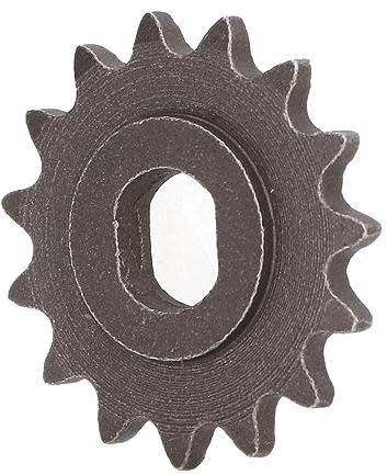 Piñón de Cadena 25 Piñón de Motor de 1/2 Diámetro 25H 15T Motor de Scooter Eléctrico de Acero Piñón de Motor Rueda de Cadena Piñón con Orificio en H para Motor My1020 My1016