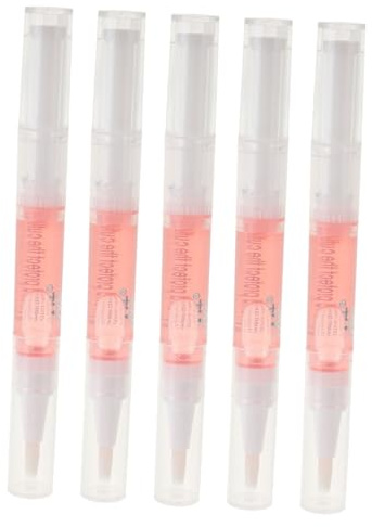 OFFIGAM 5piezas Lápiz Nutritivo y Fortalecedor Para Cutículas De Unidades Para Uñas y