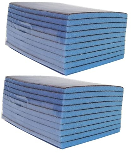 NIYANGLE 20piezas Borrador Mágico De Esmeril Esponja Limpia y Esponja para Fregar para Uso El Hogar y Limpieza De Superficies Difíciles