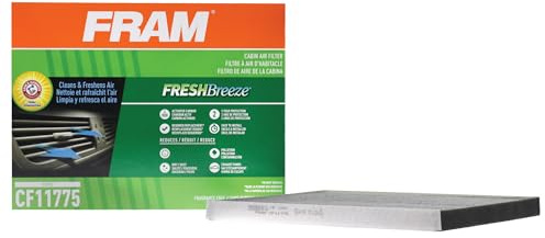 FRAM Fresh Breeze Cabin Air Filter with Arm & Hammer Baking Soda, CF11775 for Ford Vehicles