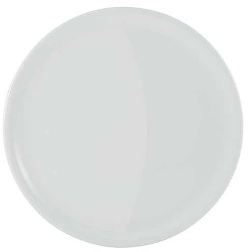 Creatable, 17869, Série Europa Blanc, Assiette à Pizza 33cm, 4 pièces