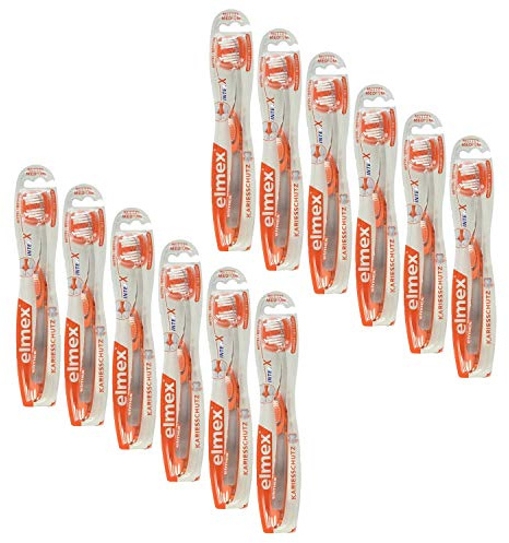 12 elmex Kariesschutz inter X mittel Zahnbürsten