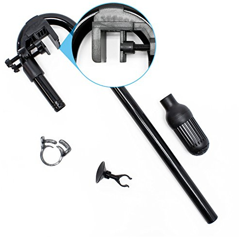 SunSun Ersatzteil für HW-403B Aquarium Außenfilter - Ansaugung Set, Ansaugungsset für Aquariumfilter inkl. Ansaugkorb, Schlauchschelle, Saughalter, Fixierungsklemme und Ansaugbogenrohr