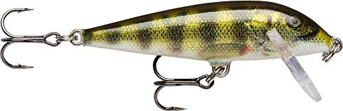 Rapala - Leurre de Pêche CountDown - Matériel de Pêche avec Construction Balsa - Leurre Pêche d'Eau Douce - Profondeur de Nage 0.9-1.8m - Taille 5cm / 5g - Fabriqué en Estonie - Live Perch