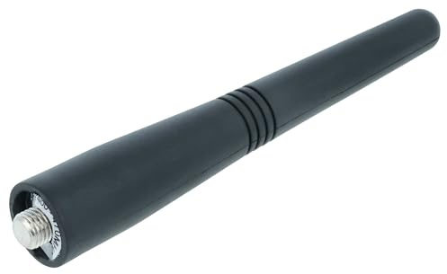 vhbw Antenne kompatibel mit Motorola GP338 | GP328, EX600, GP328 Plus, EX500, EX600-XLS, GL2000, GP1280, GP320, GP300 Funkgerät - 9,4 cm Schwarz