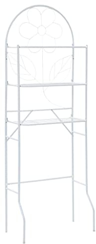vidaXL Badregal Weiß Badezimmer Regal Pflanzentreppe Blumenregal Blumenständer
