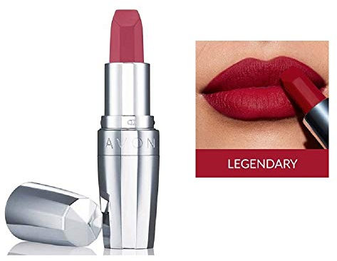 Matte Legend Lipstick – a sculpted matte lip colour – no need for lip liner or lip brush – colour Legendary – 36g – by Avon