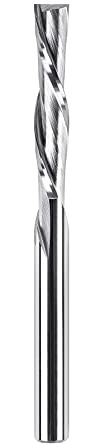 SpeTool Downcut Spiralfräser 4mm Schaft 22mm Schnittlänge CNC Nutfräser Schaftfräser VHM Fräser für Oberfräse Spiralnutfräser Holzfräser Router Bit zum Schneiden von Holz
