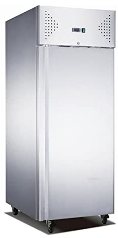 Stalwart DA-F650V Commercial Freezer Upright Cabinet Stainless Steel 685 litres Single Door GN2/1 Ventilated Cooling