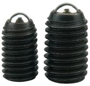 M8x20mm Gewinde Innensechskant Kugel Federnde Druckstücke Edelstahl 10 stück M8 Kugelstößel Grub Set Schrauben Legierter Stahl