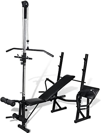 Rantry Fitness Workout Bench Home Gym, Heavy Duty Workbench Table Workshop Shed Weightlifting Machines & Racks