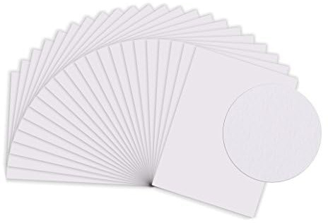 Sumico Bastelkarton DIN A3 50 Bogen I Bastelpapier 220g/m² I dickes Ton-Papier zum Basteln & Malen I Bastel-Pappe umweltfreundlich verpackt I Tonkarton (Weiß)