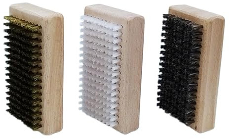 Jvjggag Skiwachs-Set, Ski-Reparaturbürsten, tragbare Wachsbürsten, Outdoor-Ski-Werkzeuge, komplettes Skiwachs-Set mit Bürsten, tragbare Ski-Reparaturwachsbürsten für den Außenbereich, 12 x 6,6 x 2 cm