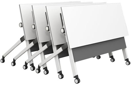 Klappbarer Konferenztisch, modern, mobil, Büro, Seminar, Trainingstisch (160 x 40,6 x 76,2 cm)
