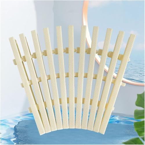 Rejilla Antideslizante para Piscina, Tapas De Rejilla De Plástico Empalmadas, Rejilla De Drenaje para Canal, Rejilla De Drenaje para Carretera (20 X 100