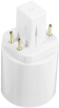 OSALADI Glühbirnen-konverter-sockeladapter G24q Auf E27 Lampensockel-sockelkonverter Einfaches Ersatzteil
