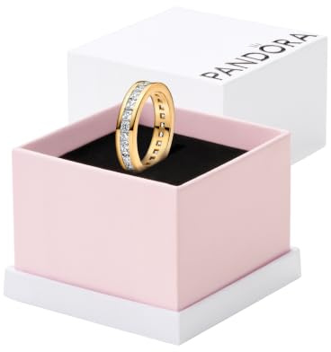 PANDORA Damen-Ring Ewigkeit Goldfarben 163797C01