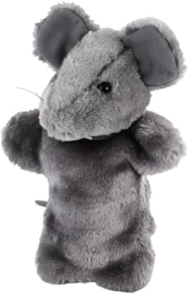 Sharplace Katzen-Wrestling-Spielzeughandschuh, Mäuse-Handpuppe, Mäuse-Fingerpuppe, Geschenk, interaktives Spiel, Plüschspielzeug für die