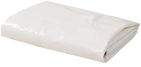 Bâche de Protection Extérieur Imperméable, Bâche Multi-usages épaisse Anti-UV 650 g/m² 4 x 4 m Blanc