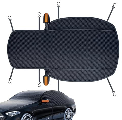 Protector de nieve para parabrisas de coche, protección contra hielo para ventana de vehículo, accesorio de invierno resistente, protección duradera contra el clima frío | maravillosa cubierta de