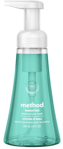 Method Foaming Hand Soap, Waterfall, 10 oz, 1 pack, Packaging May Vary