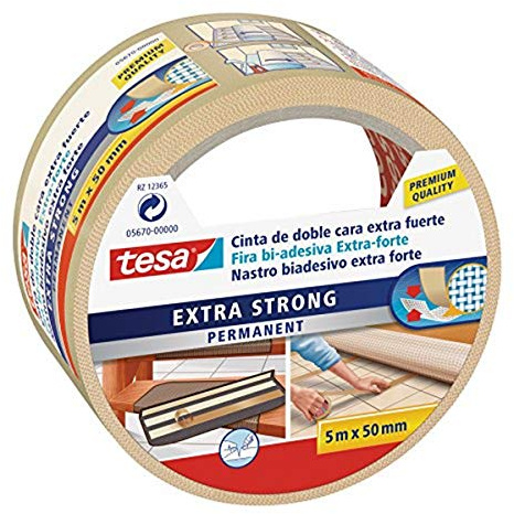 Tesa 05670-00000-00 Ruban adhésif double-face extra fort