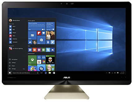 Asus Z240ICGK-GC005X 60,5 cm All-in-One Desktop-PC(Intel Core i5 6400T, 16 GB RAM, 128 GB HDD + SSD, NVIDIA GTX960M, Win 10 Home) metallizzato