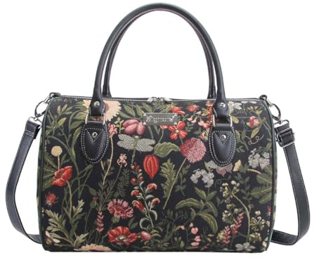 Signare Tapisserie Reisetasche Damen, Sporttasche, Weekender, Groß Mit Garten Designs (Garden Flower)