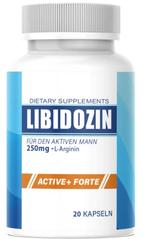 NEU: LIBIDOZIN Kapseln EXTRA STARK – die Sofortwirkung | für den Mann mit L-Arginin und Zink – Booster hochdosiert für Männer