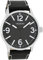 Oozoo Herrenuhr mit Lederband 45 MM Schwarz/Schwarz C7409