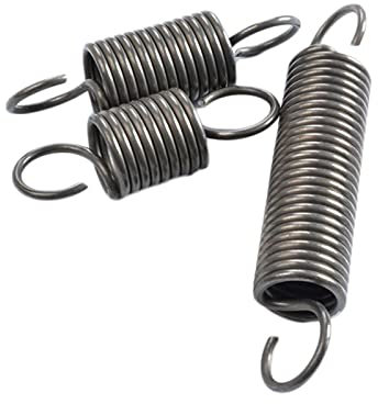 Doppelhaken-Zugfeder, 1 Stück Verlängerungs-Zugfeder, Drahtdurchmesser 4 mm, Außendurchmesser 39 mm, Länge 39 mm. Federn, Stahl-Hakenfeder, 4 x 39 x 39 mm ( Color : Wire diameterx OD x Length , Size :